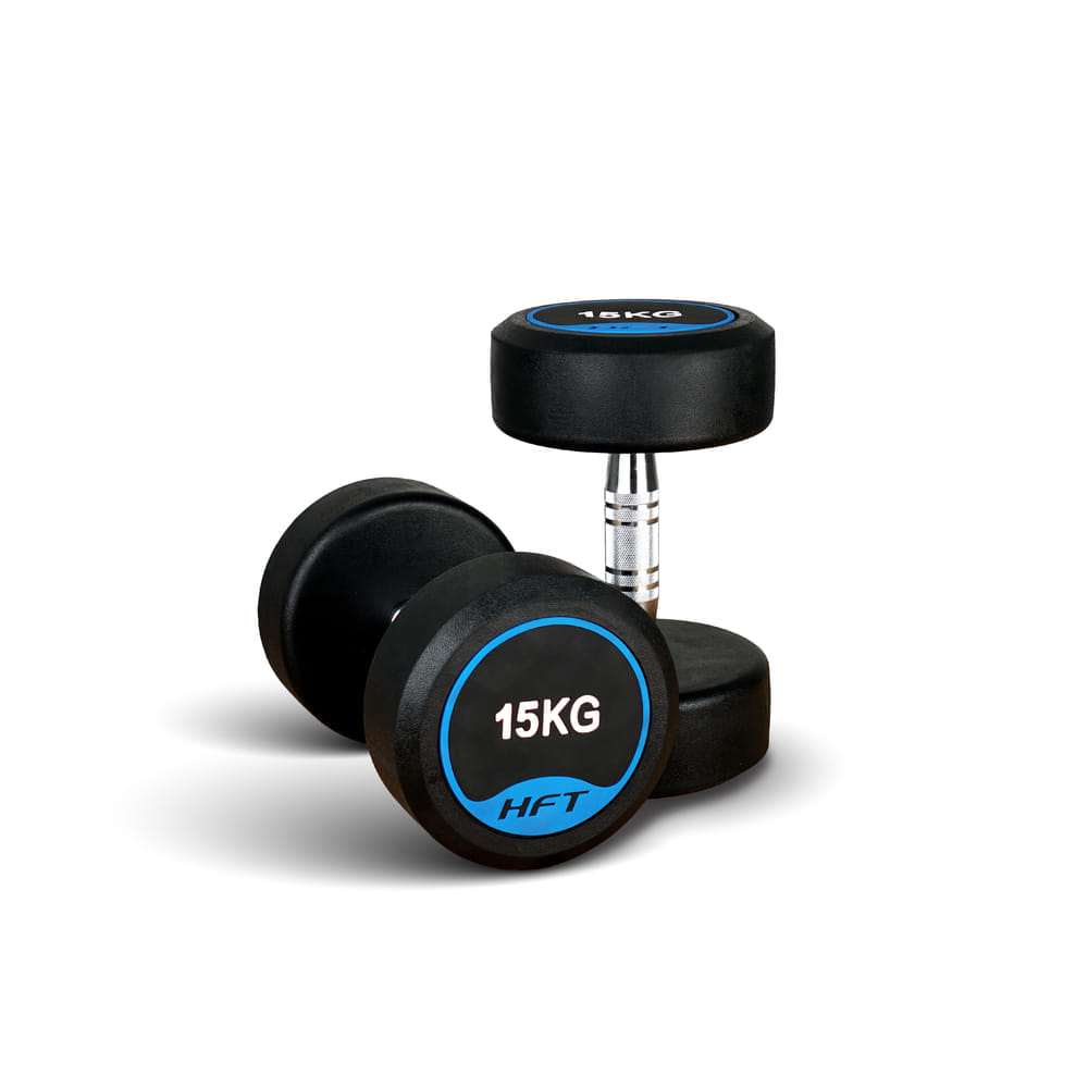 ดัมเบลกลม HOMEFITTOOLS 15 KG 1 คู่